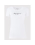 Pepe Jeans Тишърт PL502711 Бял Slim Fit - Pepit.bg