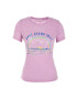 Pepe Jeans Тишърт PL504055 Розов Regular Fit - Pepit.bg