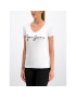 Pepe Jeans Тишърт PL504143 Бял Regular Fit - Pepit.bg
