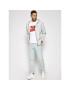 Pepe Jeans Тишърт Raury PM506480 Бял Slim Fit - Pepit.bg