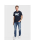 Pepe Jeans Тишърт Rederick PM508685 Тъмносин Regular Fit - Pepit.bg
