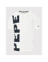 Pepe Jeans Тишърт Shedrick PM508374 Бял Relaxed Fit - Pepit.bg