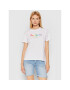 Pepe Jeans Тишърт Sylvia PL504501 Бял Regular Fit - Pepit.bg