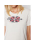 Pepe Jeans Тишърт Zaidras PL504965 Бял Regular Fit - Pepit.bg