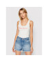 Pepe Jeans топ Dunia PL504853 Бял Regular Fit - Pepit.bg