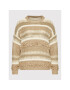 Peserico Пуловер E99571F03 Бежов Relaxed Fit - Pepit.bg