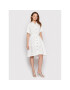 Peserico Рокля тип риза S02701A Бял Regular Fit - Pepit.bg