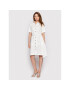 Peserico Рокля тип риза S02701A Бял Regular Fit - Pepit.bg