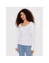 Pieces Блуза Kitte 17101437 Бял Slim Fit - Pepit.bg