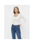 Pieces Блуза Pippi 17110548 Бял Slim Fit - Pepit.bg