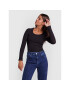Pieces Блуза Pippi 17110548 Черен Slim Fit - Pepit.bg