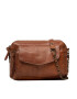 Pieces Дамска чанта Pcnaina Leather Cross Body Fc Noos 17063358 Кафяв - Pepit.bg