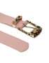 Pieces Дамски колан Pcanemarie Stone Jeans Belt Розов - Pepit.bg