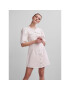 Pieces Дънкова рокля Vista 17123686 Бял Regular Fit - Pepit.bg