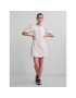 Pieces Дънкова рокля Vista 17123686 Бял Regular Fit - Pepit.bg
