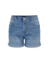 Pieces Дънкови шорти 17134166 Син Regular Fit - Pepit.bg