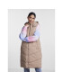 Pieces Елек Jamilla 17131106 Бежов Regular Fit - Pepit.bg