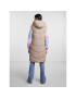 Pieces Елек Jamilla 17131106 Бежов Regular Fit - Pepit.bg