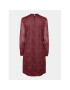 Pieces Ежедневна рокля 17139864 Бордо Regular Fit - Pepit.bg