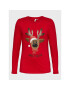 Pieces KIDS Блуза Santa 17132287 Червен Regular Fit - Pepit.bg