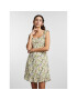 Pieces Лятна рокля 17139633 Екрю Regular Fit - Pepit.bg