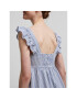 Pieces Лятна рокля Serra 17126221 Син Regular Fit - Pepit.bg