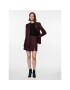 Pieces Мини пола 17142933 Бордо Regular Fit - Pepit.bg
