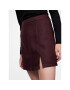 Pieces Мини пола 17142933 Бордо Regular Fit - Pepit.bg