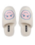 Pieces Пантофи Pcmulle Happy Slipper 17129247 Бял - Pepit.bg