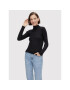 Pieces Поло Crista 17115049 Черен Slim Fit - Pepit.bg