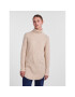 Pieces Поло Ellen 17098263 Бежов Relaxed Fit - Pepit.bg