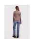 Pieces Поло Kitte 17127241 Кафяв Slim Fit - Pepit.bg