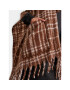 Pieces Пончо Pcariana 17130180 Кафяв Oversize - Pepit.bg
