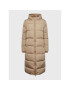 Pieces Пухено яке Bee 17127426 Бежов Oversize - Pepit.bg