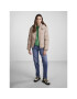 Pieces Пухено яке Jamilla 17126620 Бежов Regular Fit - Pepit.bg