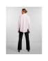 Pieces Риза 17133909 Бял Loose Fit - Pepit.bg