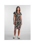 Pieces Рокля тип риза 17111420 Зелен Regular Fit - Pepit.bg