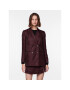 Pieces Сако 17139154 Бордо Regular Fit - Pepit.bg