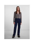 Pieces Сако 17141850 Сив Cropped Fit - Pepit.bg