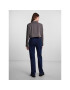 Pieces Сако 17141850 Сив Cropped Fit - Pepit.bg