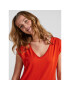 Pieces Тишърт 17095260 Червен Regular Fit - Pepit.bg