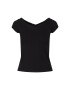 Pieces Тишърт 17106393 Черен Slim Fit - Pepit.bg