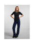 Pieces Тишърт 17133700 Черен Slim Fit - Pepit.bg