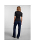 Pieces Тишърт 17133700 Черен Slim Fit - Pepit.bg