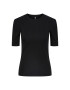 Pieces Тишърт 17133700 Черен Slim Fit - Pepit.bg