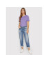 Pieces Тишърт Ria 17086970 Виолетов Regular Fit - Pepit.bg