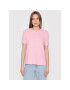 Pieces Тишърт Velune 17124346 Розов Relaxed Fit - Pepit.bg