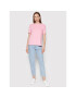 Pieces Тишърт Velune 17124346 Розов Relaxed Fit - Pepit.bg