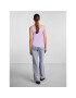 Pieces топ 17101438 Виолетов Slim Fit - Pepit.bg