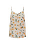 Pieces топ 17135284 Екрю Regular Fit - Pepit.bg